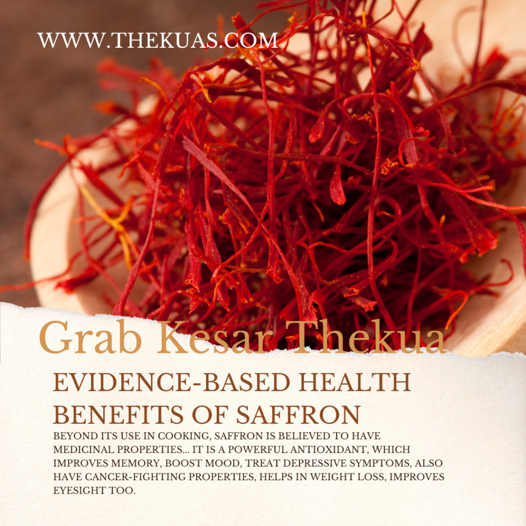 Evidence-based Health Benefits of Saffron!