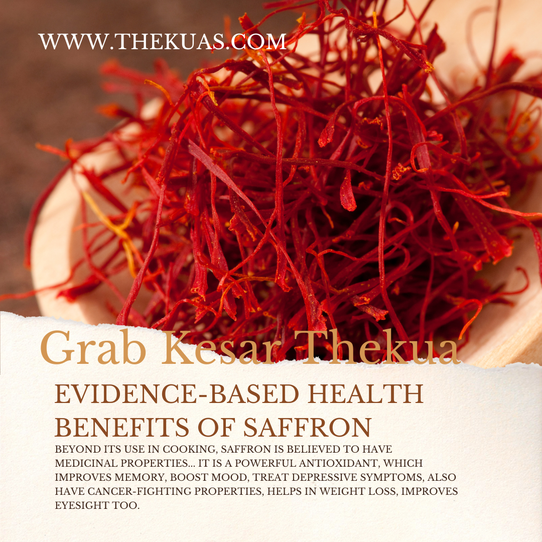 Evidence-based Health Benefits of Saffron!